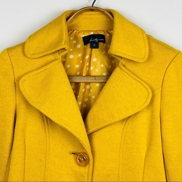 Twenty One || Canary Yellow Jacket; Size Medium - Picture 2 of 10